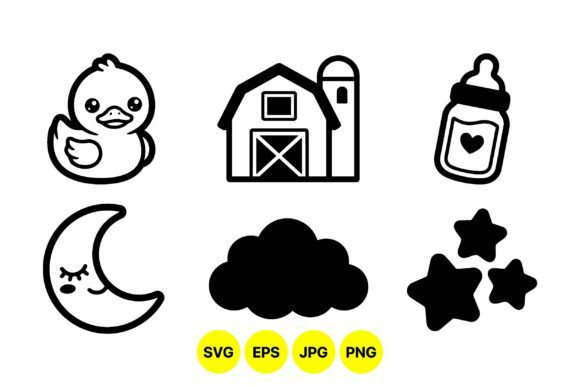 Download Cute Baby Farm Clipart Icons - Baby farm clipart Collection